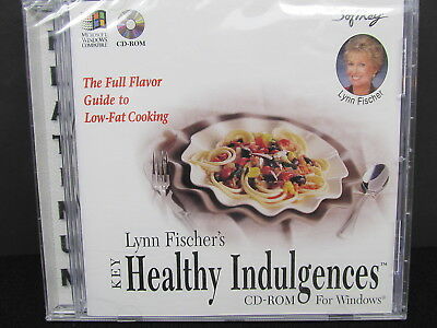 Lynn Fischers Healthy Indulgences (PC, 1996) DOS 5.0 + / Windows 3.1 +  New