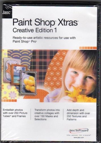 JASC Paint Shop Xtras Creative Edition 1