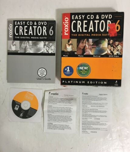 Roxio Easy CD & DVD Creator Version 6 Platinum Edition