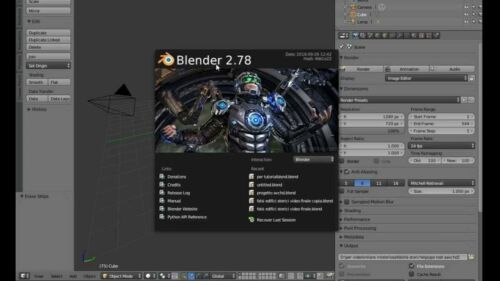 Blender 3D 2019 (3D Animation, Modeling, and Video Game Studio) Windows