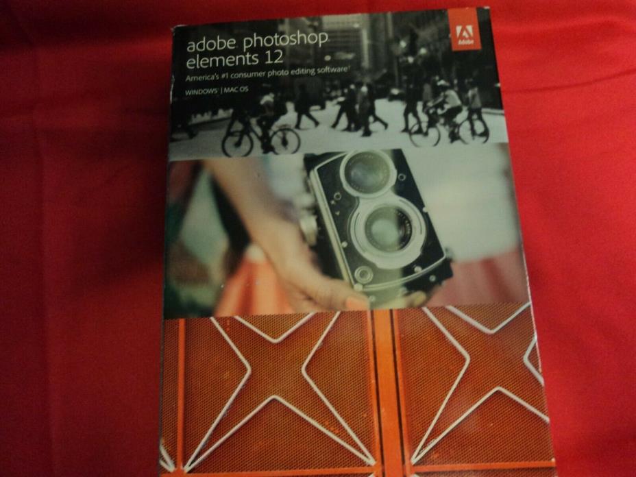 Adobe Photoshop Elements 12  for Windows and Mac