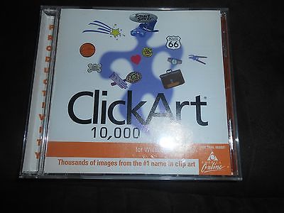 ClickArt 10,000 -Windows 3.1/95/98 PC CD-ROM