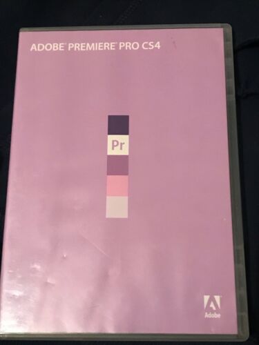 Adobe Prmiere Pro CS4. Professional Video Production Software. Used