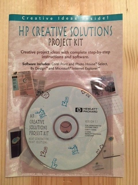 HP Creative Solutions Project Kit Version 1.1