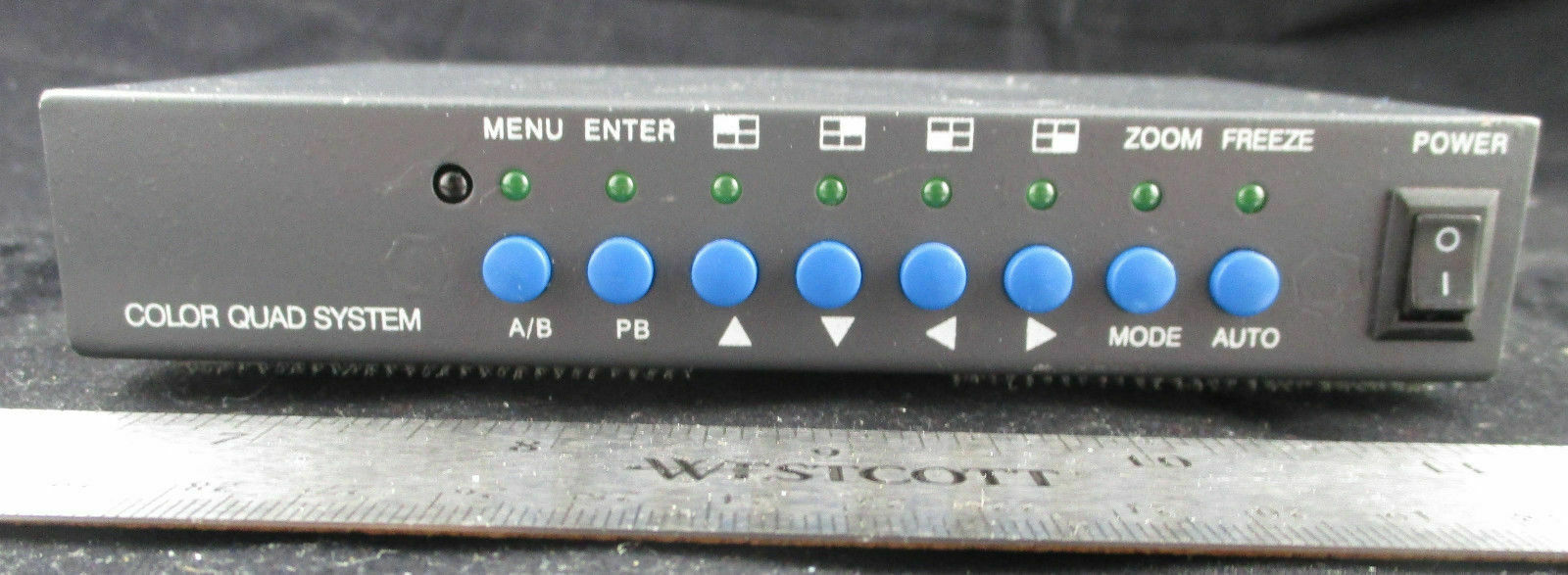 VONNIC A2816 COLOR 4 Channel QUAD SYSTEM Remote Control DC 12V 1A 814927010956