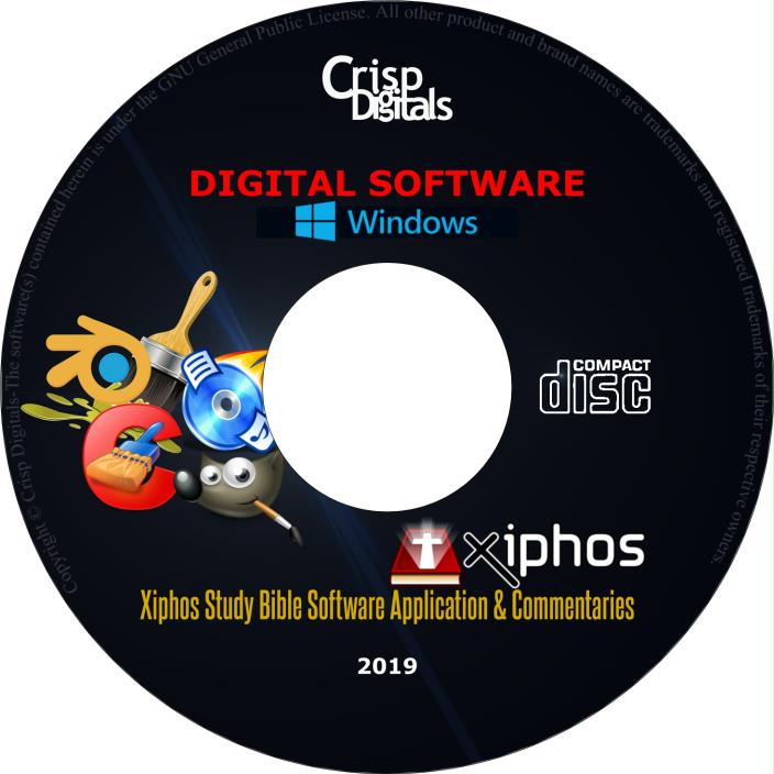 NEW Xiphos Study Bible Application Software Commentaries/dictionaries Windows
