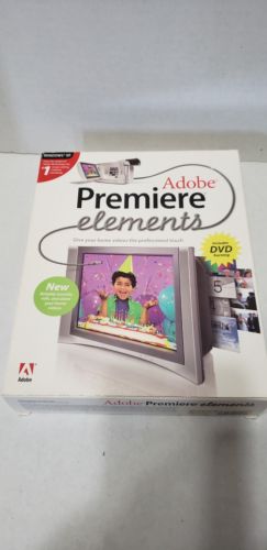 Adobe Photoshop and Premiere Elements Windows XP 2004