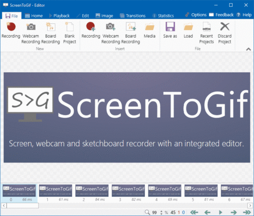 ScreenToGif Screen Recording and Capture Software for Windows