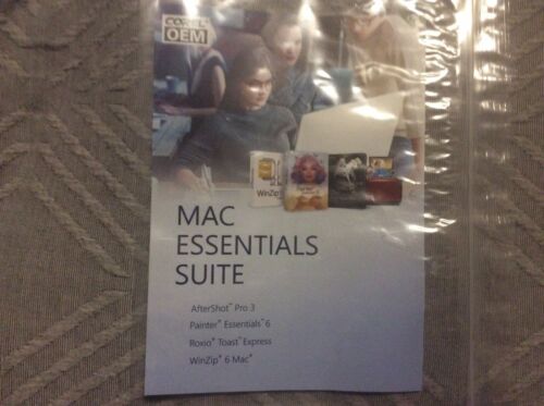 Corel Mac Essentials Photo Software Set