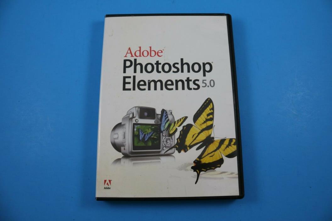 Adobe Photoshop Elements 5.0 for Windows XP