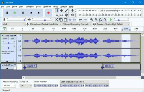 Audacity Pro Audio Editing Studio Music Sound Record Software DOWNLOAD Windows