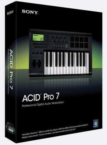 ACID Pro 7 Magix Sony PC Region Free Download Key Fast Same Day Message Delivery