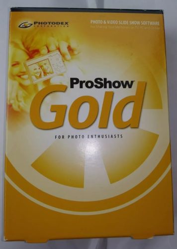Pro Show Gold For Photo Enthusiasts Photodex Corporation -OEM Software BRAND NEW