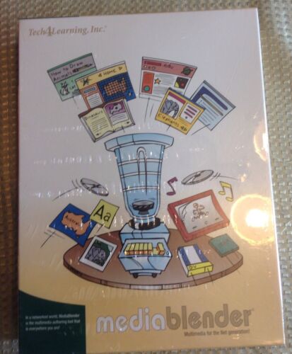 Tech4Learning Image Blender Photo Software Vintage Sealed New