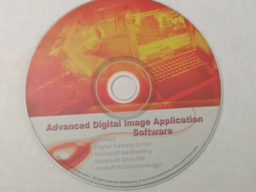 Advanced Digital Image Application Software CD / DVD.
