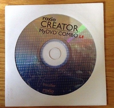 Roxio Creator MyDVD Combo LE Istaller 2005