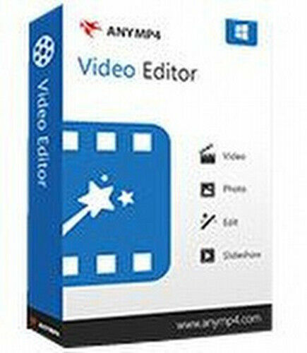 AnyMP4 Video Editor [Windows] [KEY,Digital Download]