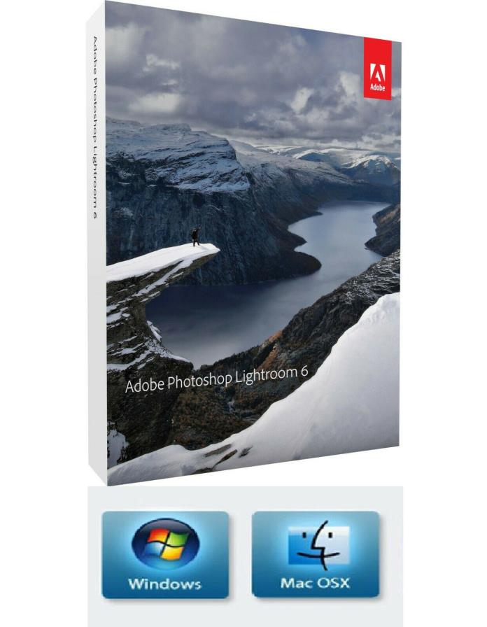 Adobe Photoshop Lightroom 6 - Full Version