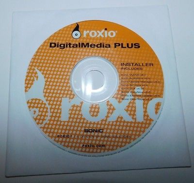 Roxio Digital Media Plus Sonic Brand New CD Only