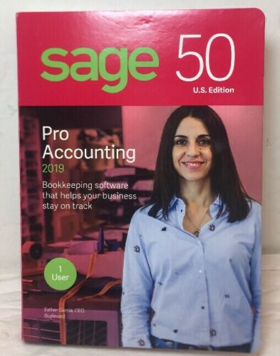 Sage 50 Pro Accounting 2019 – US Edition 1 User License