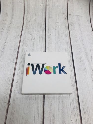 2009 iWork Apple Mac Install Disc DVD 9.0.3 Software Pages Numbers Keynote