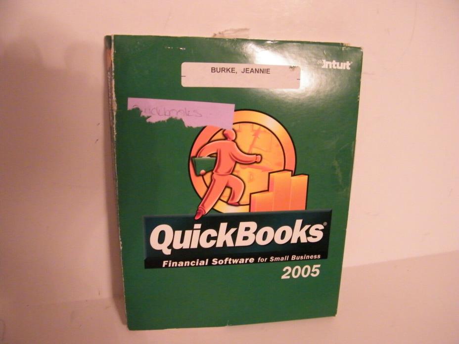 Intuit Quickbooks Pro 2005 Financial Software for Windows 98(SE)/2000/XP