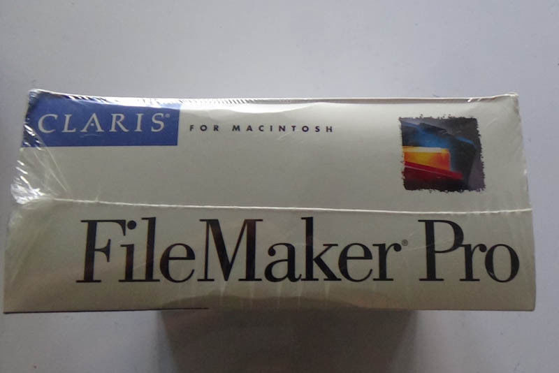 Vintage NEW FileMaker Pro Claris Mac Database Manager  2.1 1993 software