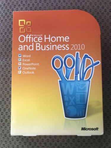 Microsoft Office Home and Business 2010 - CD - GENUINE