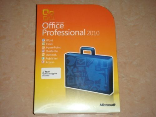 Microsoft Office Professional 2010 Full Retail Version
