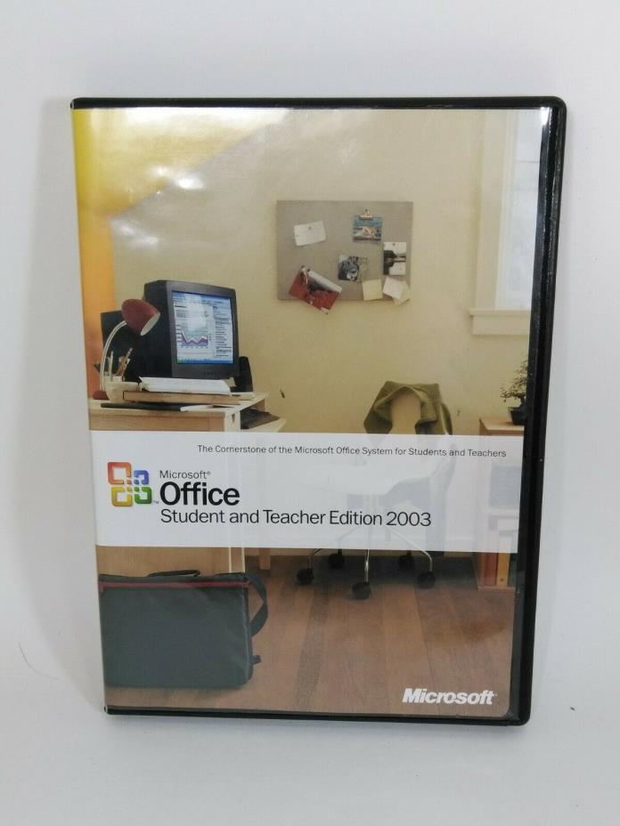 Microsoft Office Student and Teacher Edition 2003 Word, Excel,PowerPoint,Outlook