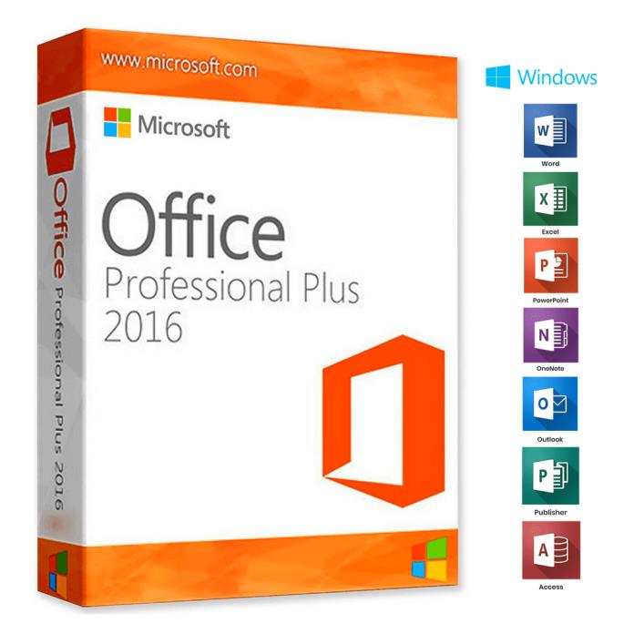 Microsoft Office 2016 PROFESSIONAL Plus GENUINE Product Key Phone activation