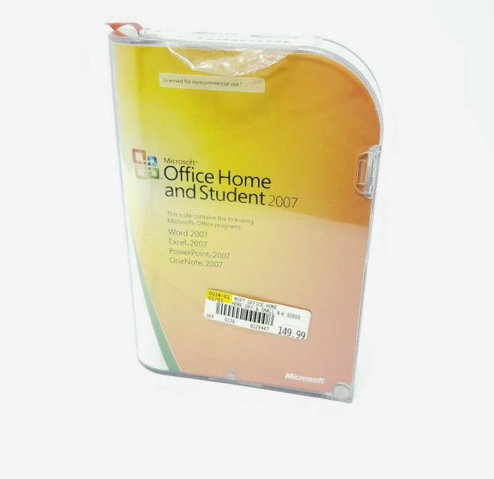 Microsoft Office 2007 Home and Student - 5425018691005 Used Very Good Freeship