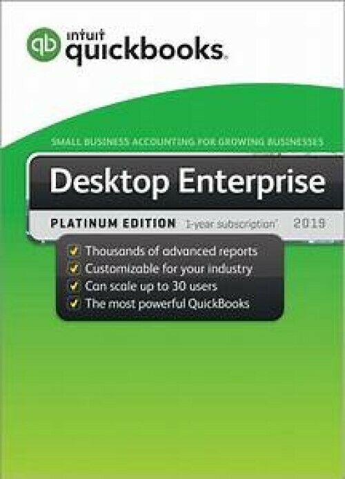 QuickBooks Enterprise 2019 5 users-Platinum