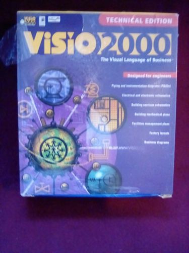 NEW VISIO 2000 TECHNICAL EDITION DESIGNED FOR ENGINEERS FOR COMPUTER