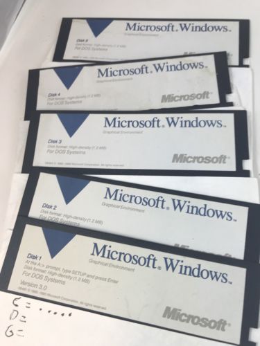 MICROSOFT WINDOWS 5.25