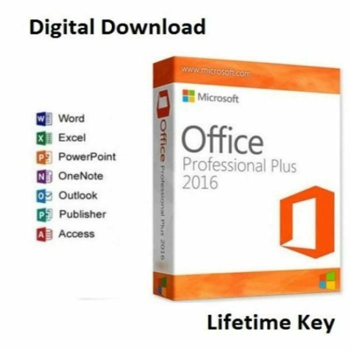 Office Pro Plus 2016 Product Key For 1PC+Download Link Instant Delivery Via Mail