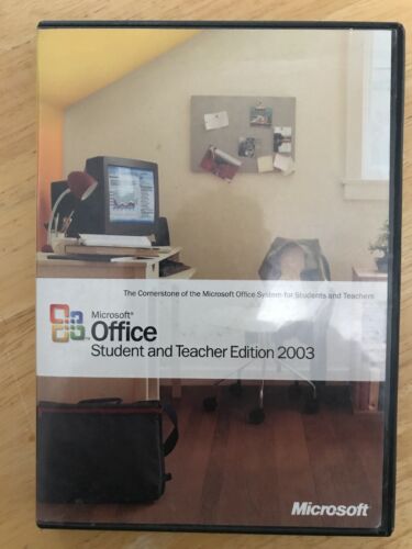Microsoft Office Student and Teacher Edition 2003 w/Key