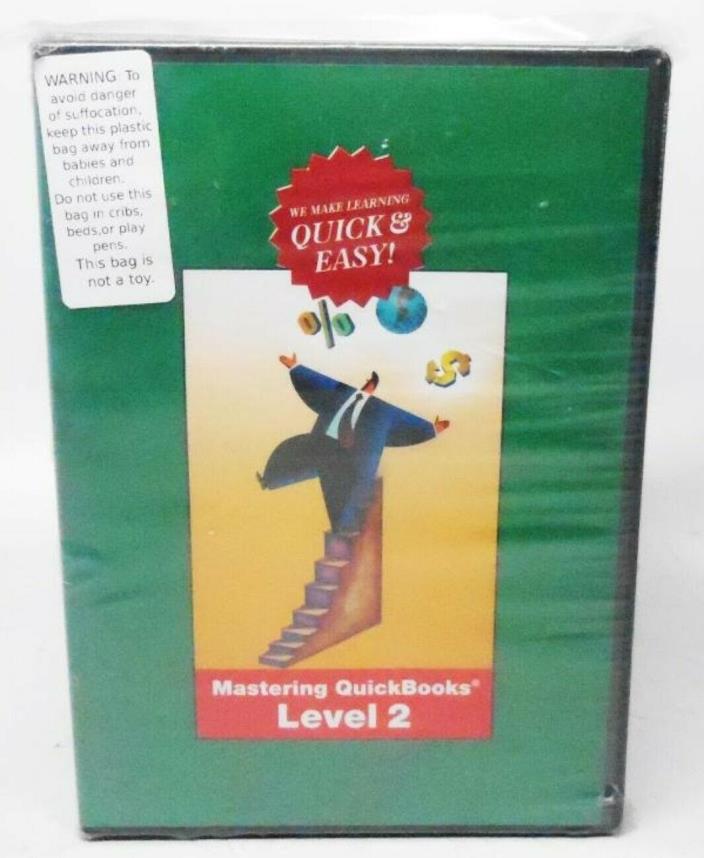 Mastering QuickBooks Level 2 Learning CD's/DVD