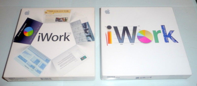 Apple 2008 2009 i Work for Mac MB624Z/A V8.0.2 & MB942Z/A V9.0.3 Nice