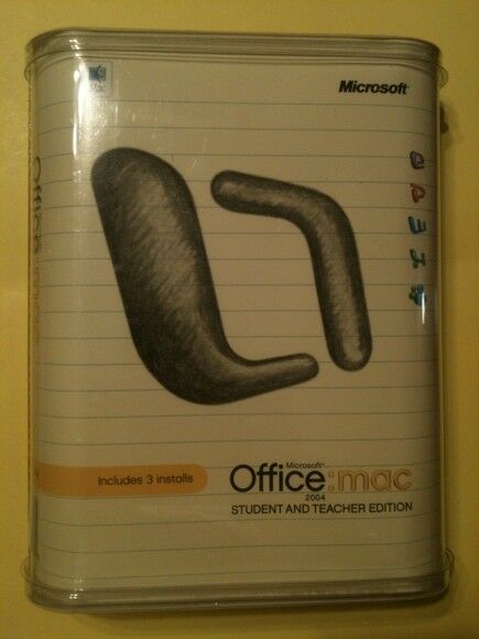 Microsoft Office 2004 Student and Teacher Edition for Mac