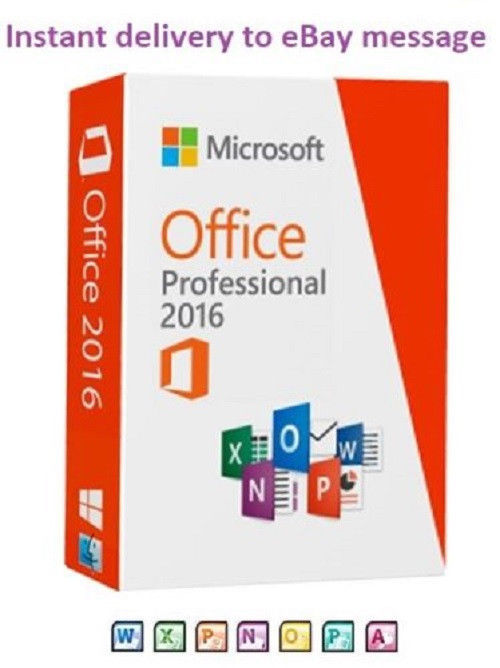Microsoft Office Professional Pro Plus 2016 32 / 64 Bit Product Key