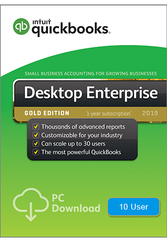 2019 QUICKBOOK ENTERPRISE-2 USERS-GOLD EDITION