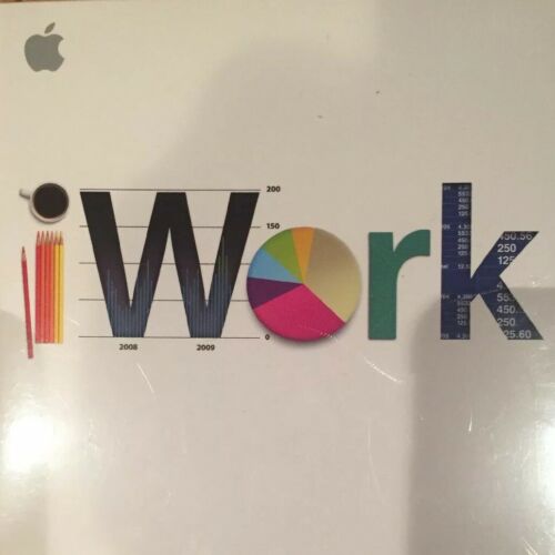 Apple iWork 2009 V9.0.3 Retail Full Version Pages Numbers Keynote MB942Z/A