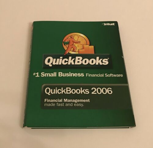 Intuit Quickbooks Pro 2006 (Windows) Small Business Financial Software