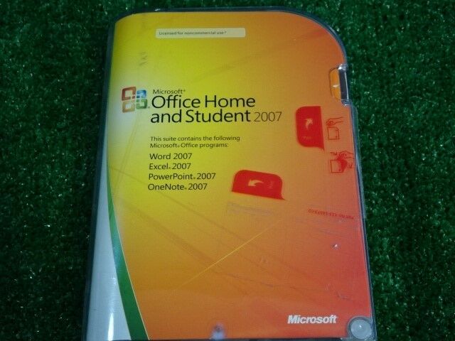 Microsoft Office Home and Student 2007 w/ Product Key bk4fw