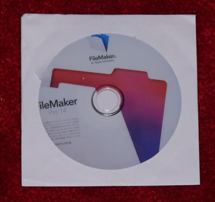 Filemaker Pro 14 (PC and Mac) Sealed. Full Installation!