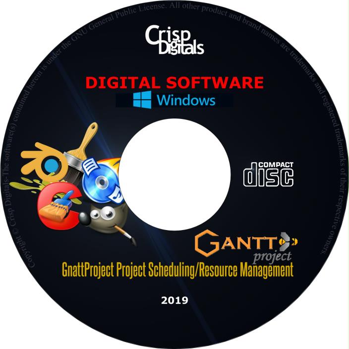 NEW GnattProject Project Scheduling/Resource Management Software Windows & MacOS