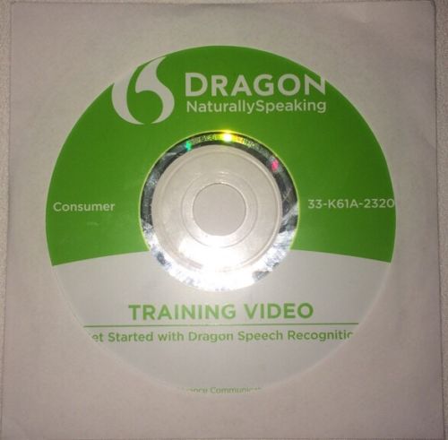 NEWLY RELEASED Nuance Dragon Naturally Speaking 12 Training Video - FAST SHIPPED
