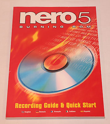 NERO 5 BURNING ROM OWNERS MANUAL RECORDING GUIDE