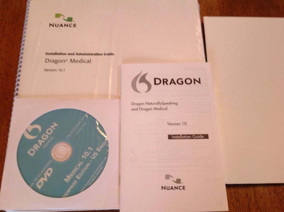 dragon medical  nuance installation and adimintration guide ver. 10.1